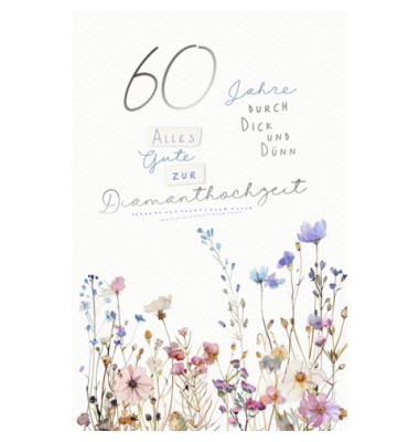 Gl&uuml;ckwunschkarten 93-1069 11,5x17 cm 115mm x 170mm (BxH) bunt