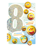 Geburtstagskarten 54-4308 11,5x17 cm 115mm x 170mm (BxH) Jubiläumsjahr bunt Geburtstagskarten 54-4308 11,5x17 cm 115mm x 170mm (BxH) Jubiläumsjahr bunt