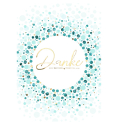 Dankeskarten 41-3561 11,5x17 cm 115mm x 170mm (BxH) bunt