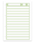 Schulblock 040745001 Green, Lineatur 1 / Schreiblern-Lineatur, A4, 80g, 50 Blatt