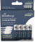 4 MediaRange USB-Akkus mit Ladekabel Mignon AA 1400 mAh