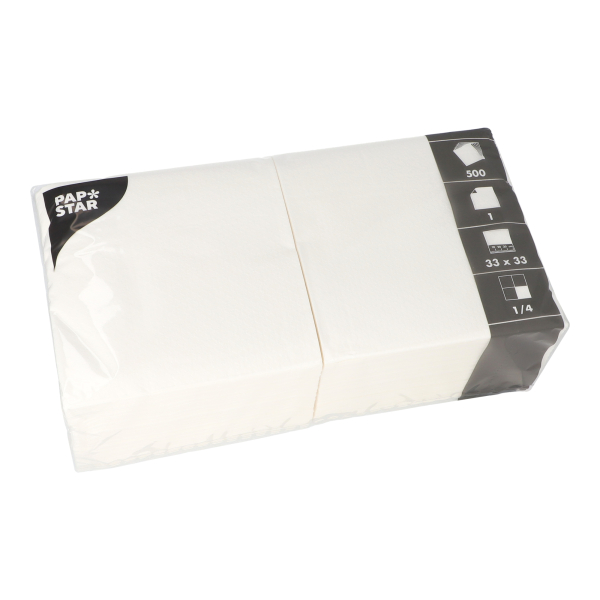 4002911123911 - Servietten 33x33cm ws 500St 4002911123911 500 Stück