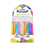 Geburtstagskerze 966506 Birthday Fun farbig sortiert 
