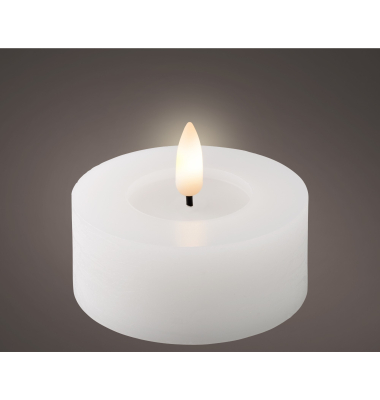 Teelicht Wachs LED ws 2St