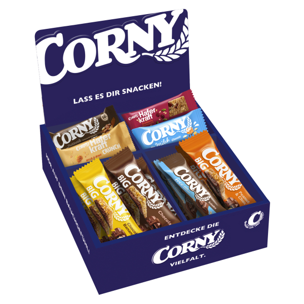 4011800002770 - Sortimentskarton Müsliriegel 37 Riegel 4011800002770 Corny