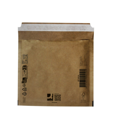 Luftpolstertaschen CD, KF10410, innen 180x165mm, braun
