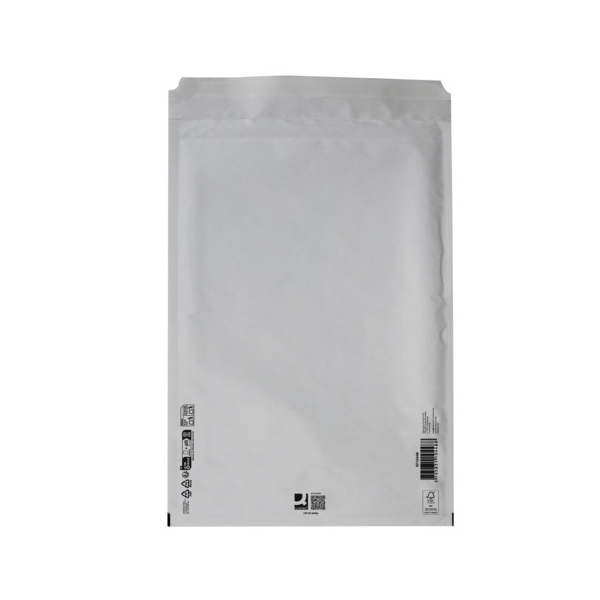 5 Stück Q-connect Luftpolstertaschen I9/19, KF10448, innen 300x445mm, weiß 5705831104488 Q-connect