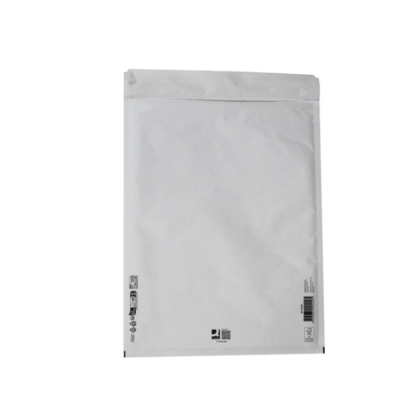 5 Stück Q-connect Luftpolstertaschen K10/20, KF10449, innen 350x470mm, weiß 5705831104495 Q-connect