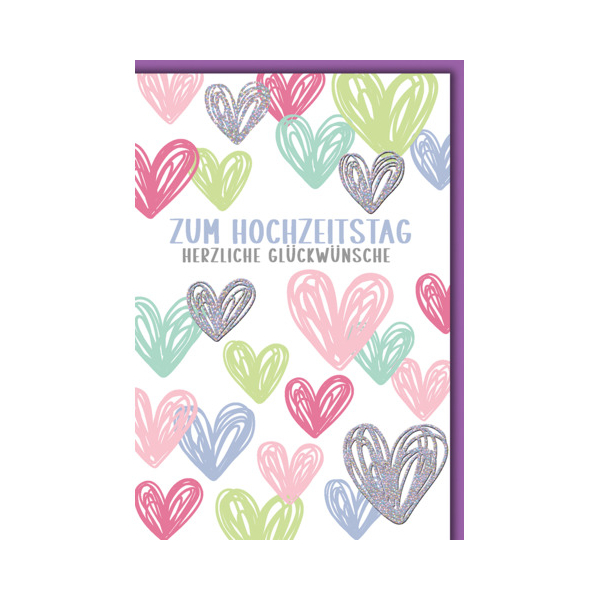 5 Stück Alpedia Hochzeitstagskarte 9004546583417 Head