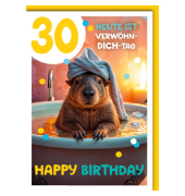 Geburtstagskarten 527930 11,5x17 cm 115mm x 170mm (BxH) Jubiläumsjahr bunt