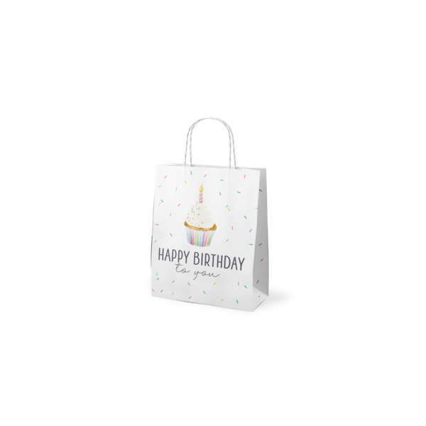 12 Stück LA VIDA Geschenktasche 991224, Cupcake, 20cm x 240mm 4027268355860 LA VIDA
