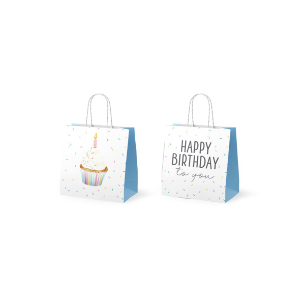 12 Stück LA VIDA Geschenktasche 992224, Mini Liebe Torte, 150mm x 150mm 4027268355921 LA VIDA