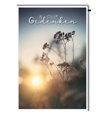 Trauerkarten 811387 11,5x17 cm 115mm x 170mm (BxH) bunt