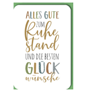 Ruhestandskarte