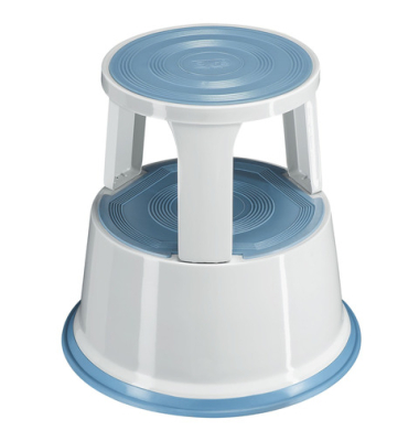 Rollhocker KF04844, lichtgrau