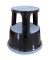 Rollhocker Metall schwarz