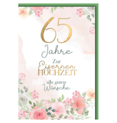 Eiserne Hochzeitskarte