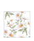 Motivseriviette 25x25cm Gänseblümchen