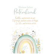 Taufkarte Patenkind