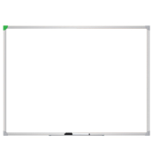Whiteboardtafel 90x60cm Alurahmen weiß