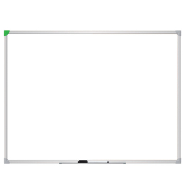 Whiteboardtafel 90x60cm Alurahmen weiß