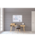 Whiteboard U-Act!Line, SC916090, 90x60cm, lackiert, eloxiertes Aluminiuim 14mm stark, 15mm breit