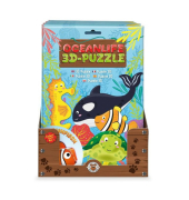 Minipuzzle 3-D Oceanlife sortiert