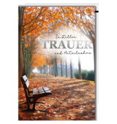 Trauerkarten 811369 11,5x17 cm 115mm x 170mm (BxH) bunt