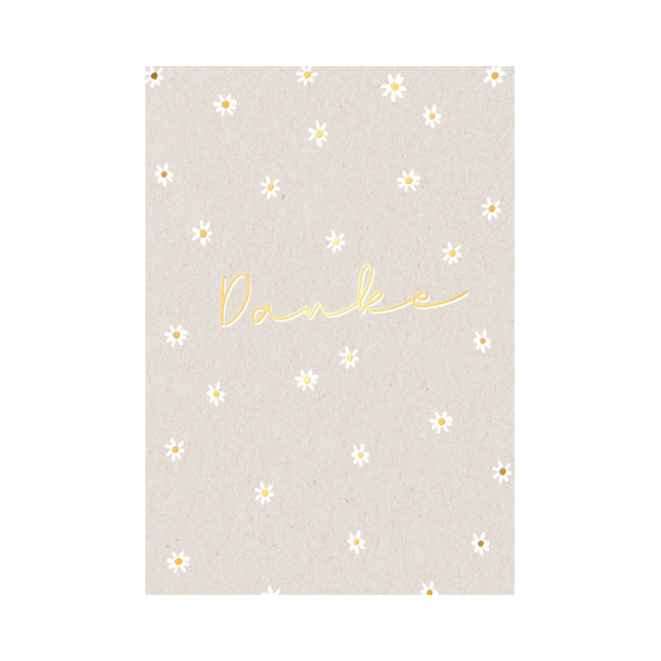 9004546584728 - Dankeskarten 41-2888 115x17 cm 115mm x 170mm (BxH) bunt 9004546584728 5 Stück