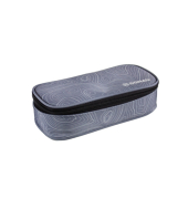 Schüleretui klein Motiv Topography Grey