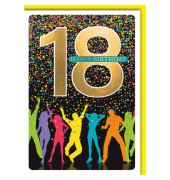 Geburtstagskarten 527318 11,5x17 cm 115mm x 170mm (BxH) Jubiläumsjahr bunt