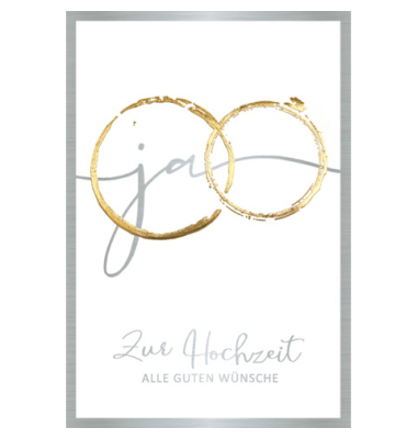 Gl&uuml;ckwunschkarten 91-1026 11,5x17 cm 115mm x 170mm (BxH) bunt