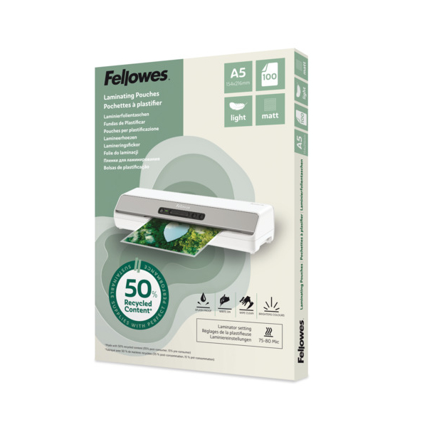 0043859813841 - Laminierfolien 100143437 154x216mm (BxH) 80mic 0043859813841 100 Stück