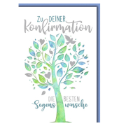 Gl&uuml;ckwunschkarten 5110001 11,5x17 cm 115mm x 170mm (BxH) bunt