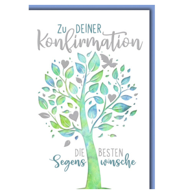 Gl&uuml;ckwunschkarten 5110001 11,5x17 cm 115mm x 170mm (BxH) bunt