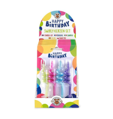 Geburtstagskerze 965684 Geburtstagskerzen farbig sortiert 15x100mm (BxH) 