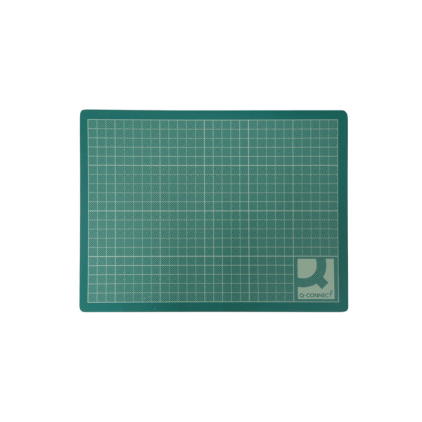 Q-connect Schneidunterlage PVC A2 grün 5705831011373 Q-connect