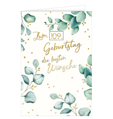 Geburtstagskarten 52-53300 11,5x17 cm 115mm x 170mm (BxH) bunt