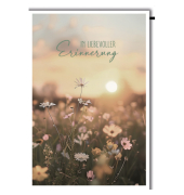 Trauerkarten 811400 11,5x17 cm 115mm x 170mm (BxH) bunt