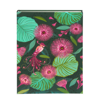 Notizbuch Tropical Leaves green