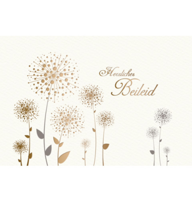 Trauerkarten 81-3406 17x11,5 cm 17cm x 115mm (BxH) bunt