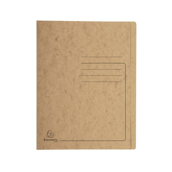 3130630399889 - Schnellhefter 39988E A4 braun Karton 355g Vorderdeckel opak 3130630399889 Exacompta