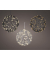 Kugel LED 15cm sort