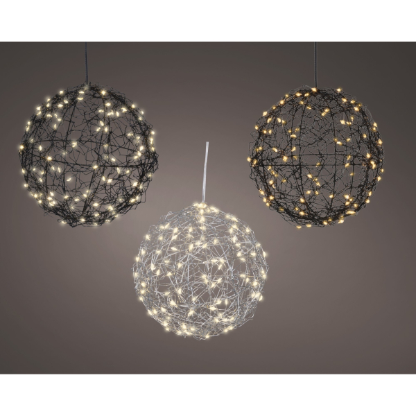 8720725172401 - Kugel LED 15cm sort 8720725172401 LUMINEO 8720725172401 - Kugel LED 15cm sort 8720725172401 LUMINEO
