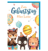Geburtstagskarte Kinder