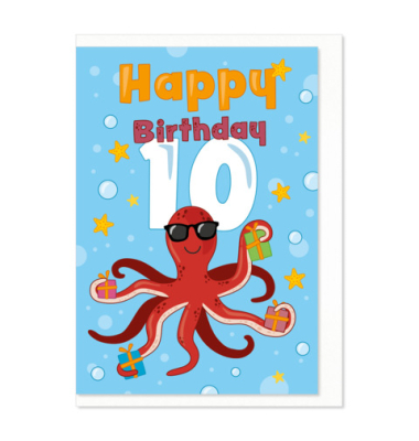 Geburtstagskarten 05-045 Jubiläumsjahr bunt