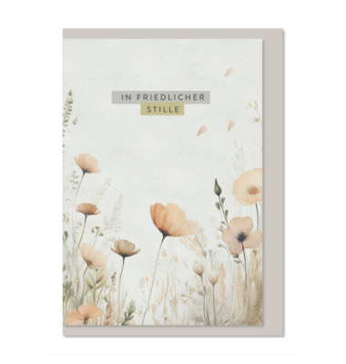 Trauerkarten 04-232 bunt