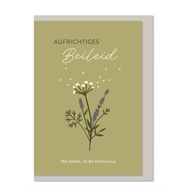 Trauerkarten 04-235 bunt