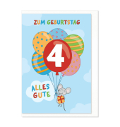 Geburtstagskarten 05-039 Jubiläumsjahr bunt