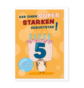 Geburtstagskarten 05-040 Jubiläumsjahr bunt